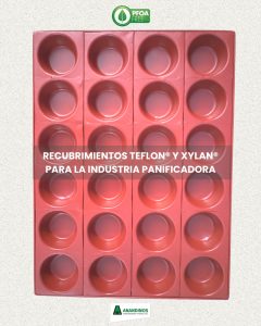 Recubrimientos Teflon®️ y Xylan®️: aliados estratégicos para la industria panificador