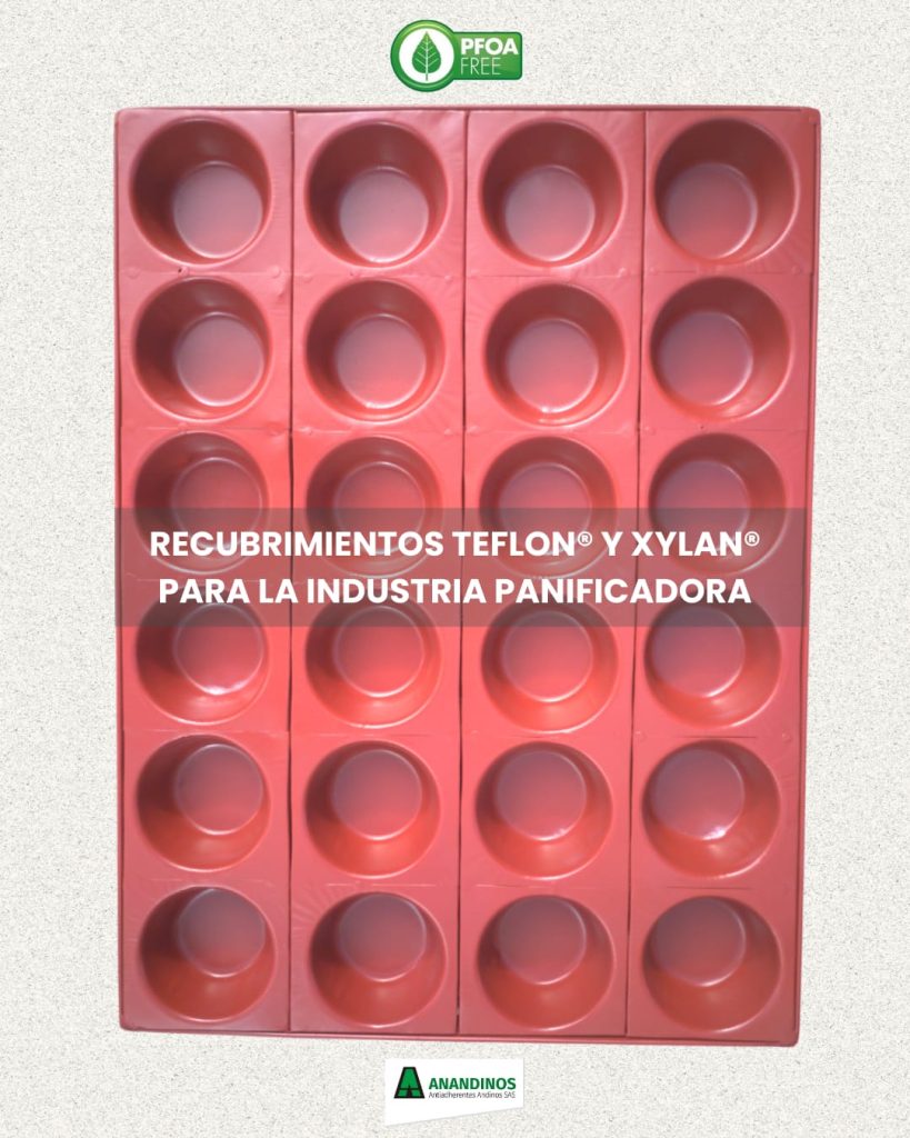 Recubrimientos Teflon®️ y Xylan®️: aliados estratégicos para la industria panificador